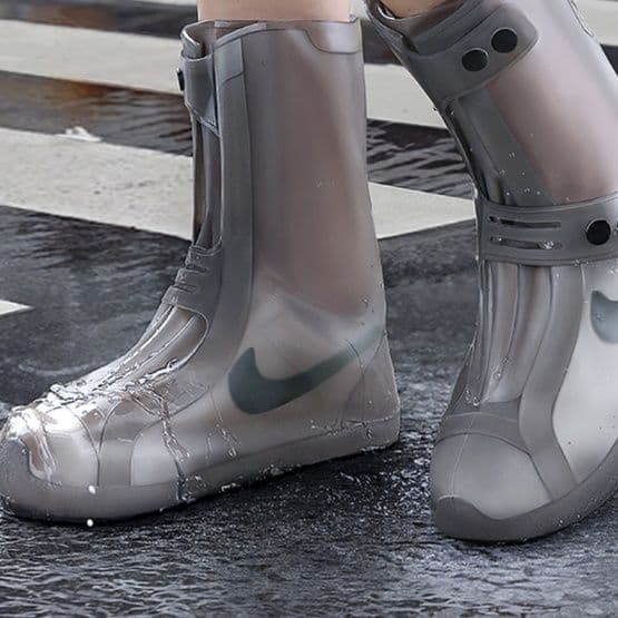 ブーツ 全天候透明防水ブーツカバー