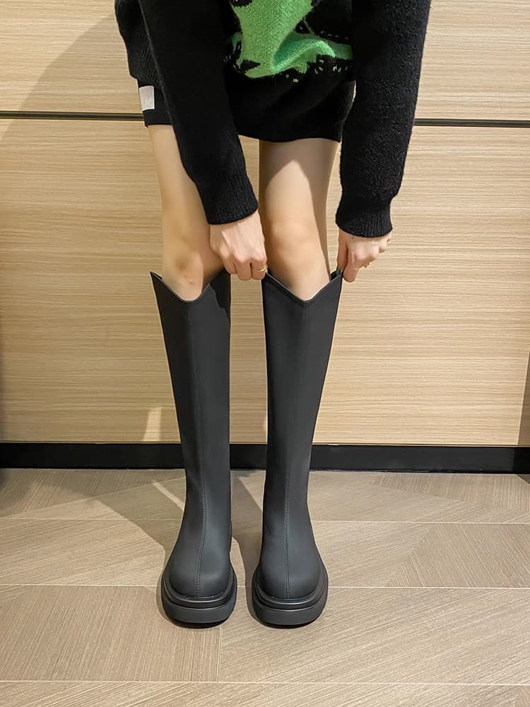 ブーツ 美脚効果抜群ロングブーツ